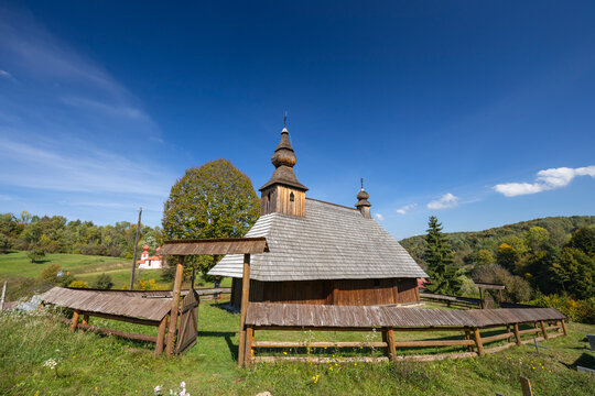 Wooden church of Archangel Michael Hrabova Roztoka Slovakia
