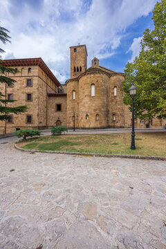 San Salvador de Leyre Monastery complex in Yesa, Navarre