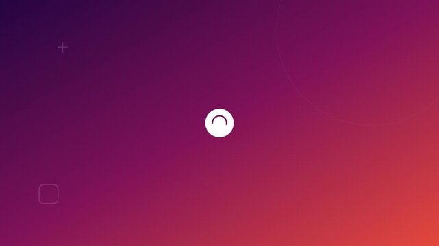 Smooth user interface interaction depicting a register button click, followed by an elegant loading animation and a clear success state on a dynamic