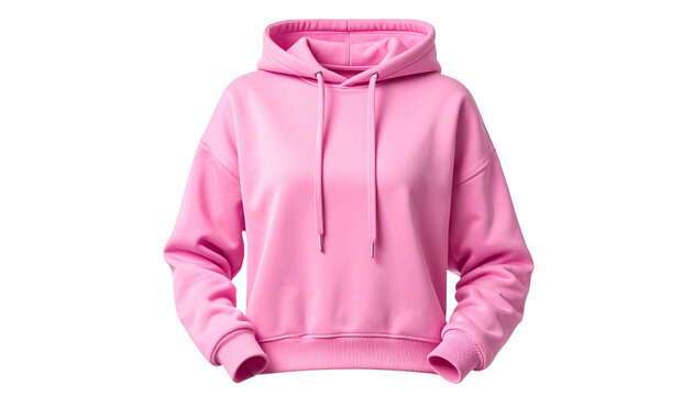 Gem&uuml;tlicher rosa Fleece-Hoodie f&uuml;r Damen