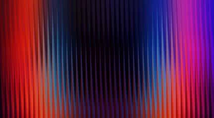 Abstract background featuring vertical lines with a vibrant gradient of red blue and purple hues