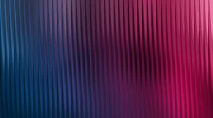 Obraz premium Abstract background featuring vertical lines in a smooth gradient of blue to magenta color tones