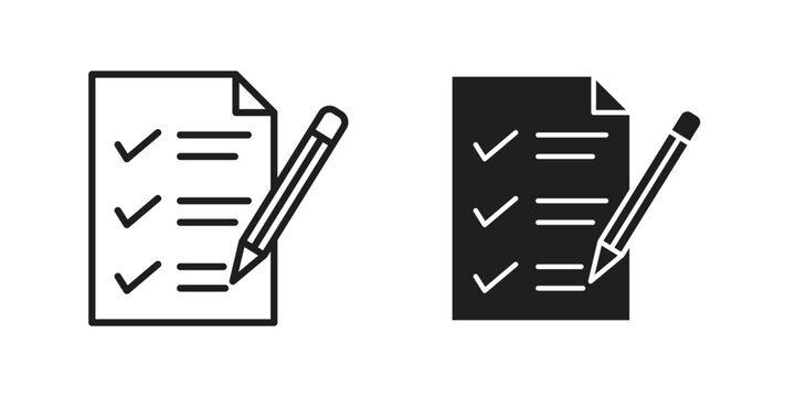 Feedback form icon logo vector. Set of line icons. flat designs