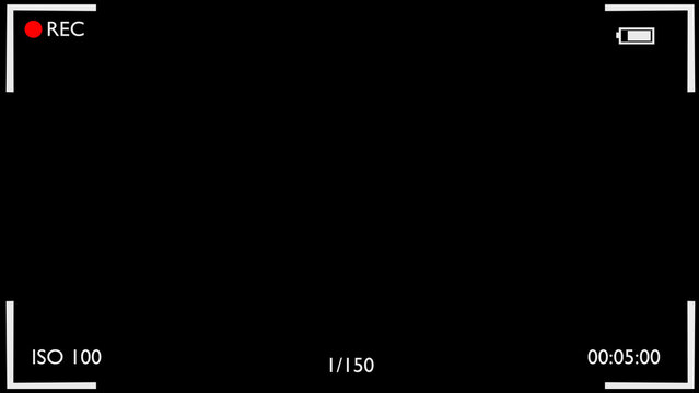 Camera recording interface overlay