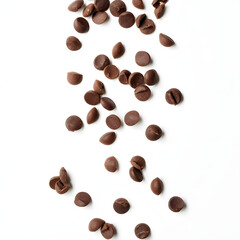 Obraz premium coffee beans isolated on white