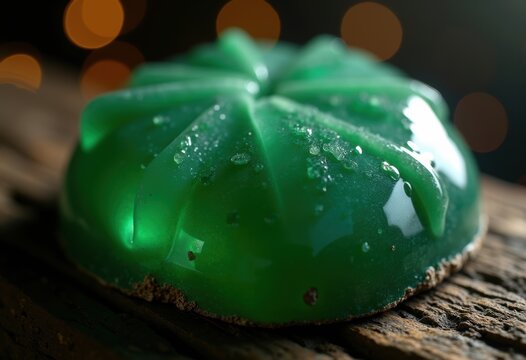Refined Jade Green Nephrite Gemstone Radiating Natural Sophistication and Enduring Attraction