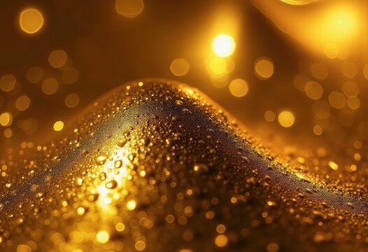 Shimmering Brass Alloy Gleaming Brilliantly Reflecting Beauty in Dazzling Radiance