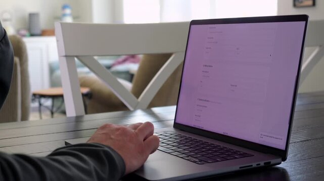 Man Tries to Buy World Global Soccer Tournament Tickets Online from Potential Scam Website - Fraudulent Football Sports Ticket Concept