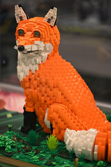 Naklejka premium Lego fox
