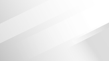 斜めラインが入ったシンプルなグレー背景。ベクター素材。上品で清潔感のある抽象バナー素材