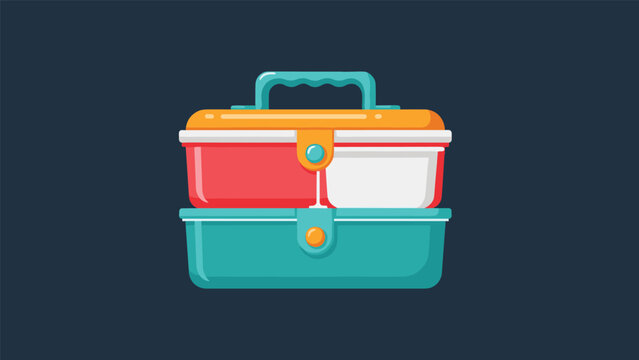 Stacked multi-colored bento lunch boxes with handles and compartments ideal for carrying fresh meals for school or work.