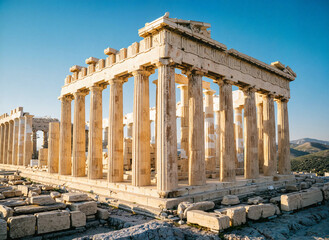 Fototapeta premium Parthenon on the Acropolis in Athens