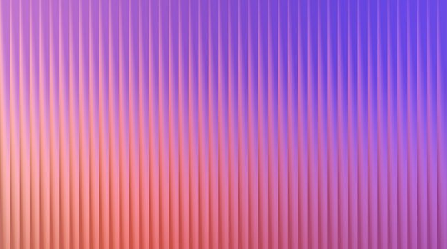 Abstract background featuring vertical parallel lines with a gradient of warm orange and cool purple