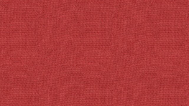 4K Burlap Texture Stop Motion Seamless Loop Background, Terracotta Orange Fabric Jitter Animation, Retro Boho Textile Video Loop