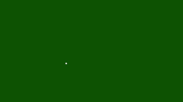 Sparkle twinkling stars animation doodle vector style, glowing shining fairy dust glitter particles sparkle trail effect motion graphics green screen chroma background seamless 4K video loop