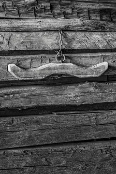 Oxen yoke at the Mountain Farm Museum in the Smoky Mountains National Park, USA