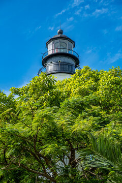 Explore the Historic Beauty of the iconic Kew West lighthouse, Florida, USA