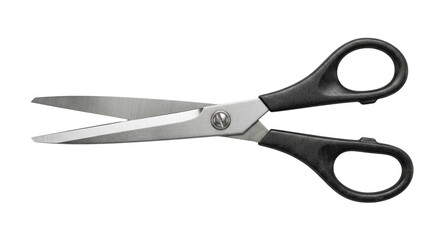 Fototapeta premium Stainless Steel Office Scissors Isolated on White 