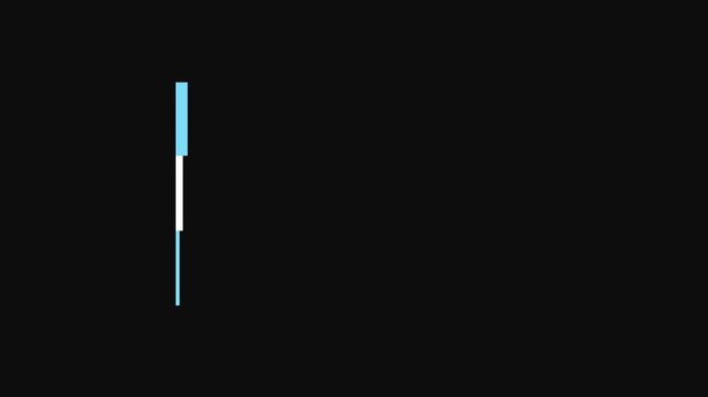 The flag of Argentina waving in the wind in a video showcasing national pride