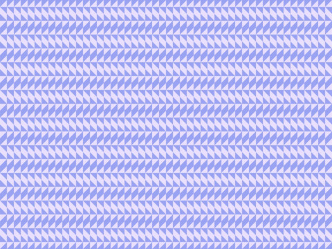 Seamless 1980s Retro Geometric Pattern with Lavender and Periwinkle Interlocking Triangles
