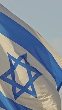 Flag of Israel with Star of David