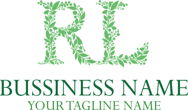 RL R rl initial logo | initial based abstract modern minimal creative logo, vector template image. luxury logotype logo, real estate homie logo. typography logo. initials logo