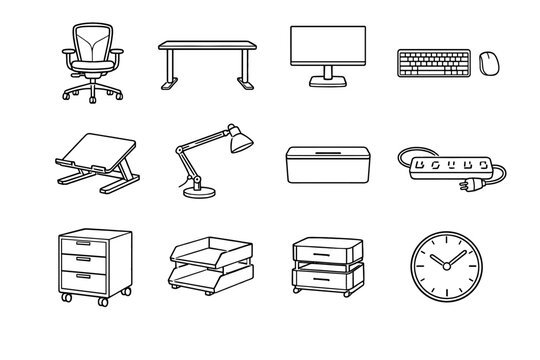 Stand box cable simple arm icon tray generation vector wireless image wall