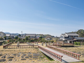 悠久の時を刻む、明日香村の水落遺跡 © かめです