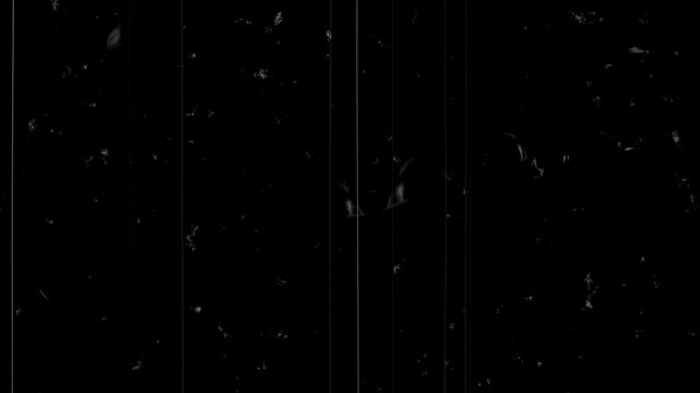 4K 16mm and 35mm Old Film Texture. Retro Vintage Surface with Dust, Grain and Noise Overlay Animation