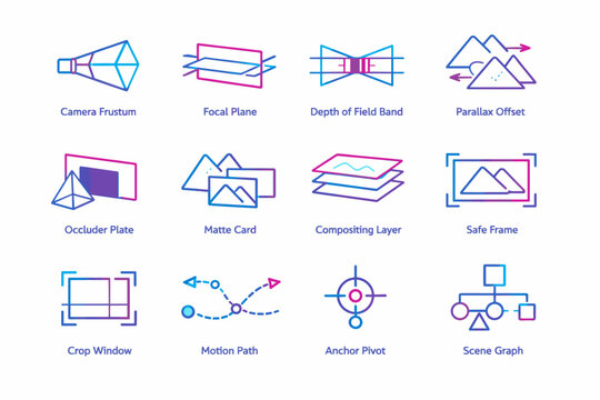 Path icon crop window graph vector scene layer simple generation field image