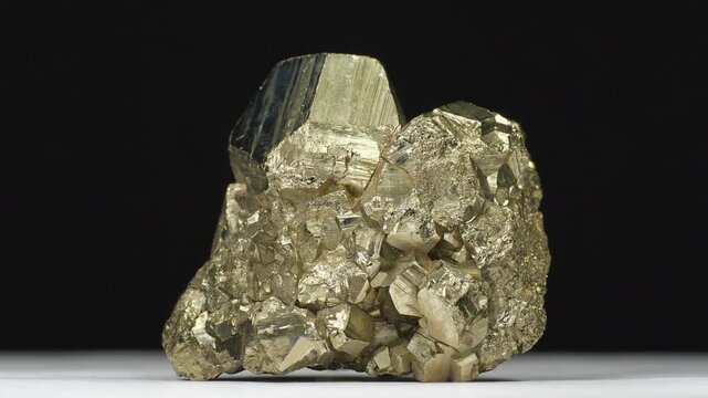 Mineral pyrite or iron pyrite, also known as fools gold, is an iron sulfide. Pyrite is the most abundant sulfide mineral