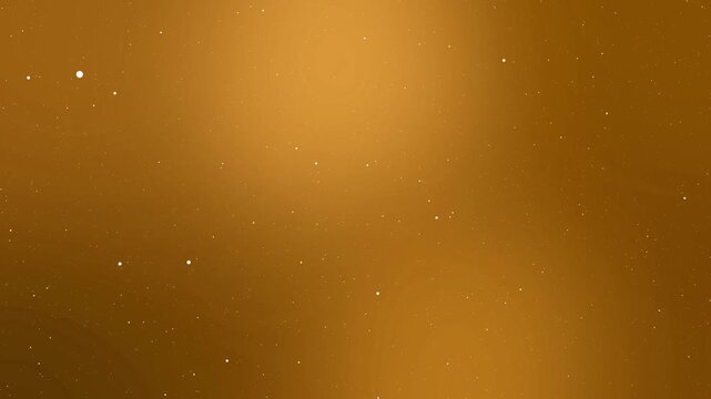 Gold Gradient Particle Motion Background Loop