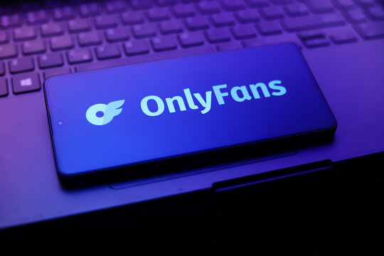 The OnlyFans logo appears on a smartphone screen in this photo illustration in Ontario, Canada, on March 19, 2026