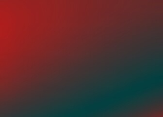Obraz premium Deep crimson red fades softly into a dark muted teal creating a rich atmospheric color gradient background ideal for digital art projects
