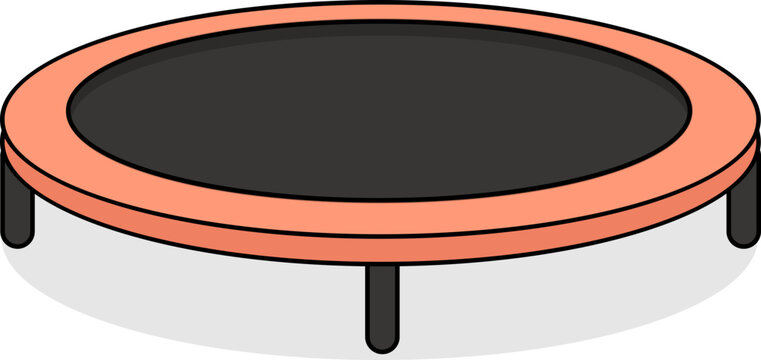 다이어트를 위한 트램폴린 