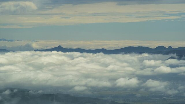 美ヶ原高原からみた雲海
