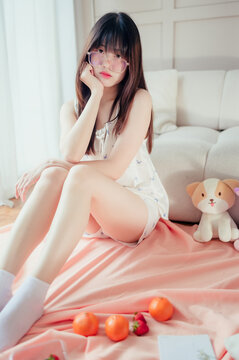 A beautiful Asian girl