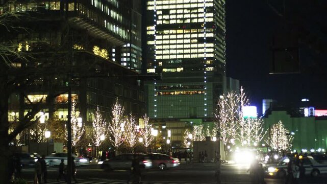 東京丸の内周辺のクリスマスイルミネーション2010