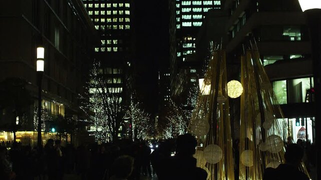 東京丸の内周辺のクリスマスイルミネーション2010