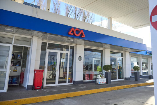 YPF gas station, ACA, Argentine Automobile Club, station 163, in Zapala