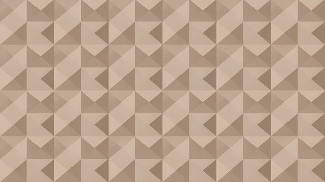 Seamless Geometric Texture Loop in Earth Tones with Soft Lighting