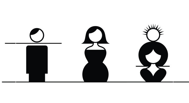 Comprehensive Black Vector Icon Set Representing Mental Health Psychology Emotions Human Brain Function Stress Anxiety Mindset and Behavioral Science Concepts for Educational Graphic Design