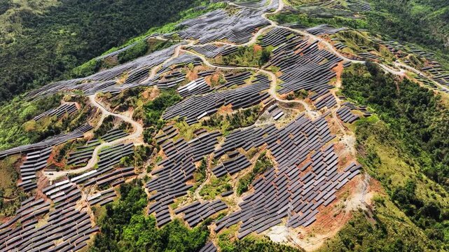 Massive solar farm in Philippines Luzon, global shift beyond fossil fuels