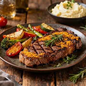 This beef steak is so appetizing, especially when seen while fasting