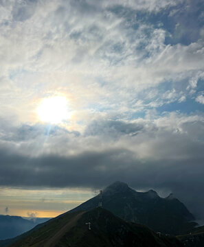 Mountains in Krasnaya Polyana, Sochi