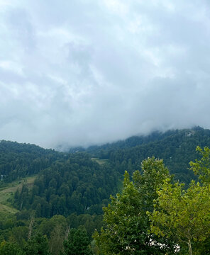 Mountains in Krasnaya Polyana, Sochi