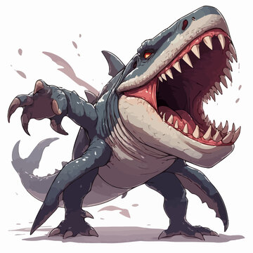 Sea Monster Design Very Cool