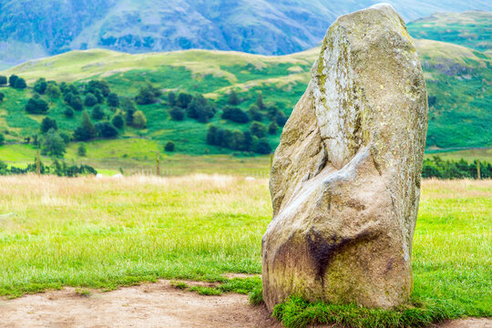 Castlerigg Stone Circle,near Keswick,The Lake District,Cumbria,England,UK.