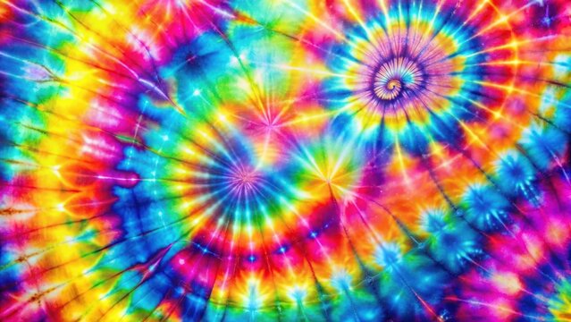 Vibrant and colorful tie-dye pattern with a holographic light effect, tie dye, pattern, tie dye, pattern