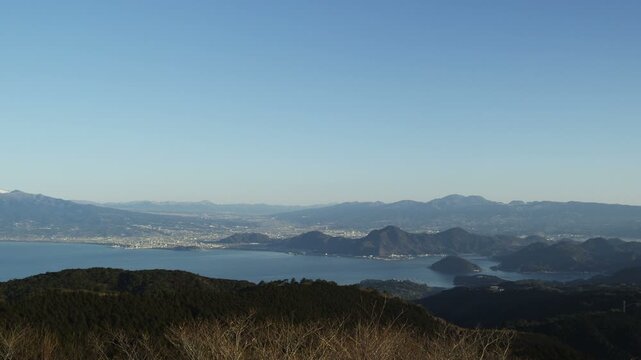 達磨山から見た富士山